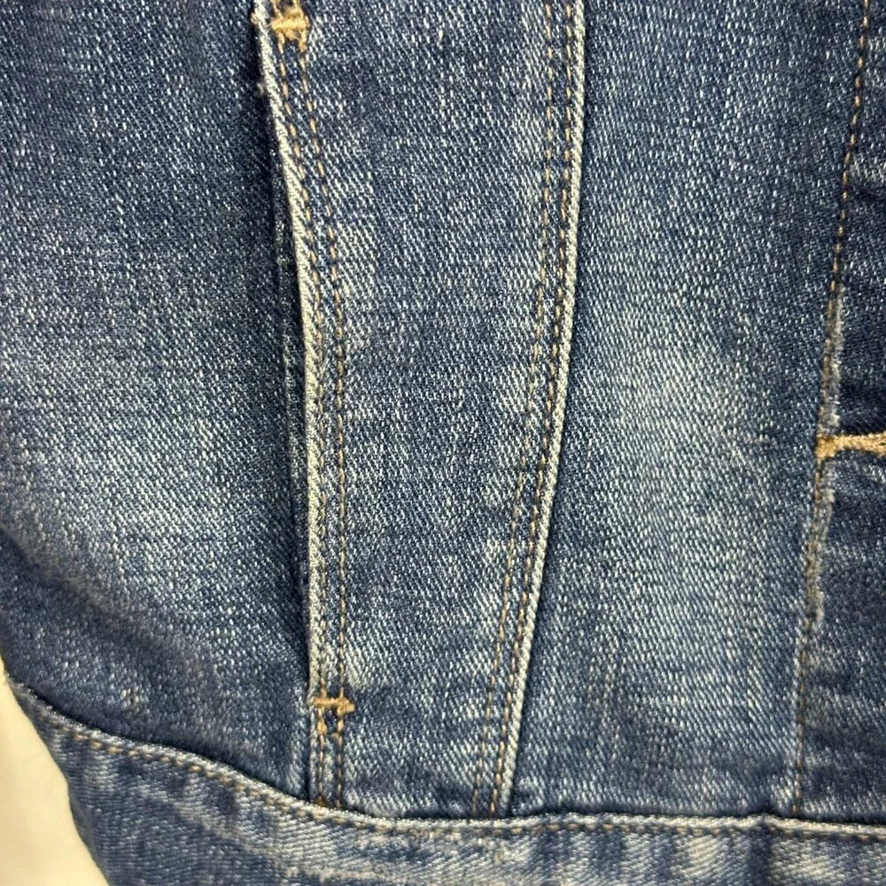 Lucky Brand Jean Jacket Girls Size M EUC